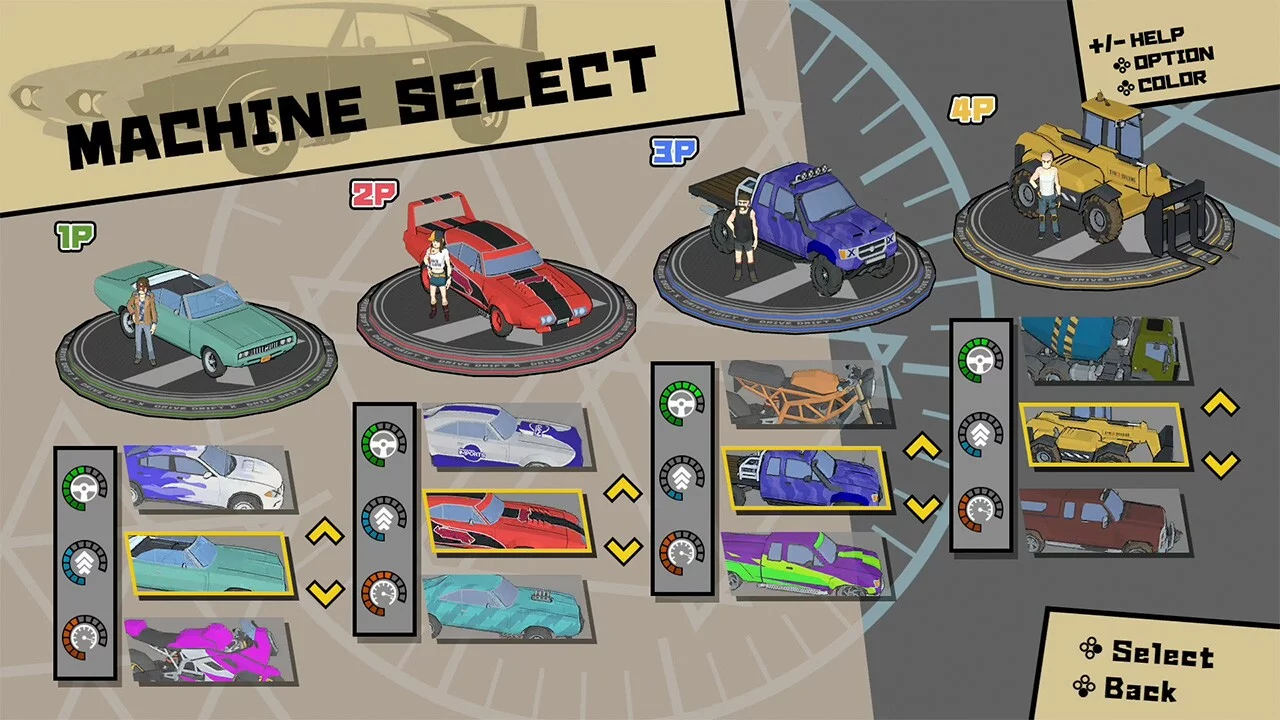 Изображение игры: DRIVE DRIFT X（ドライブドリフトX）