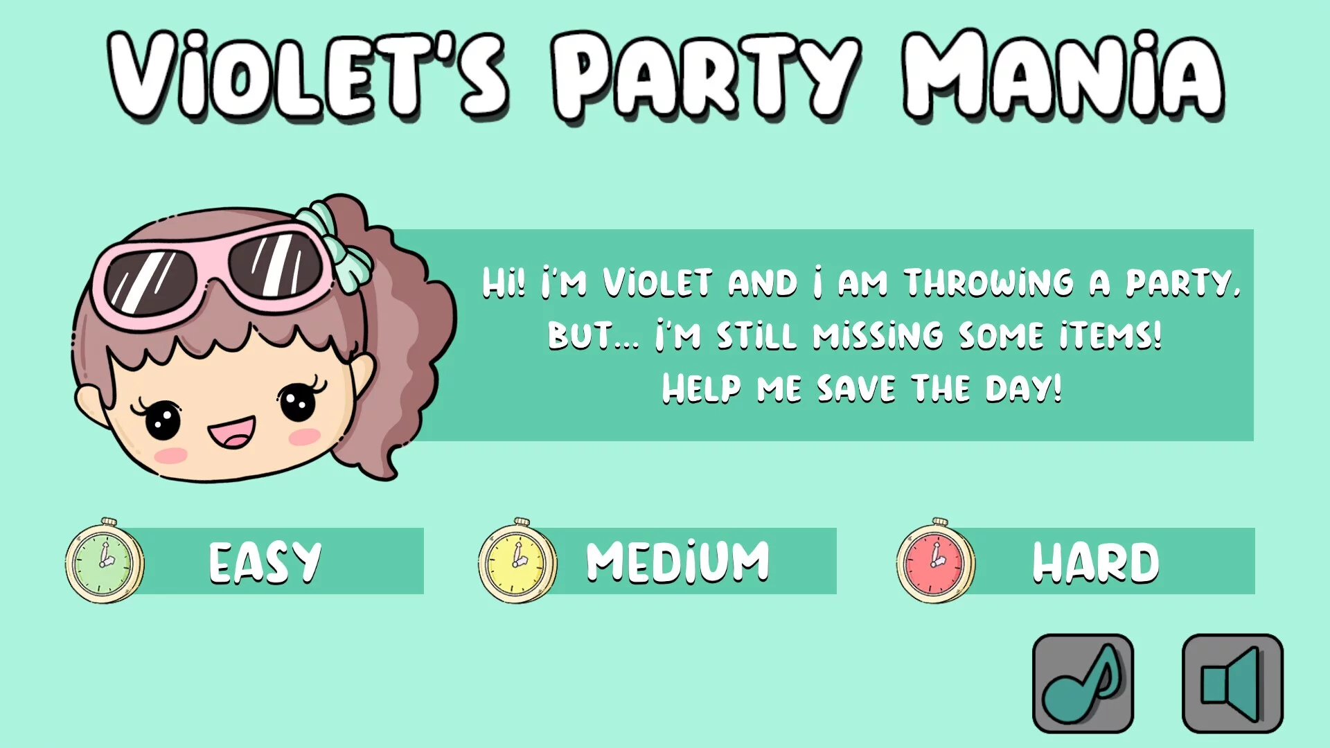 Изображение игры: Violet's Party Mania