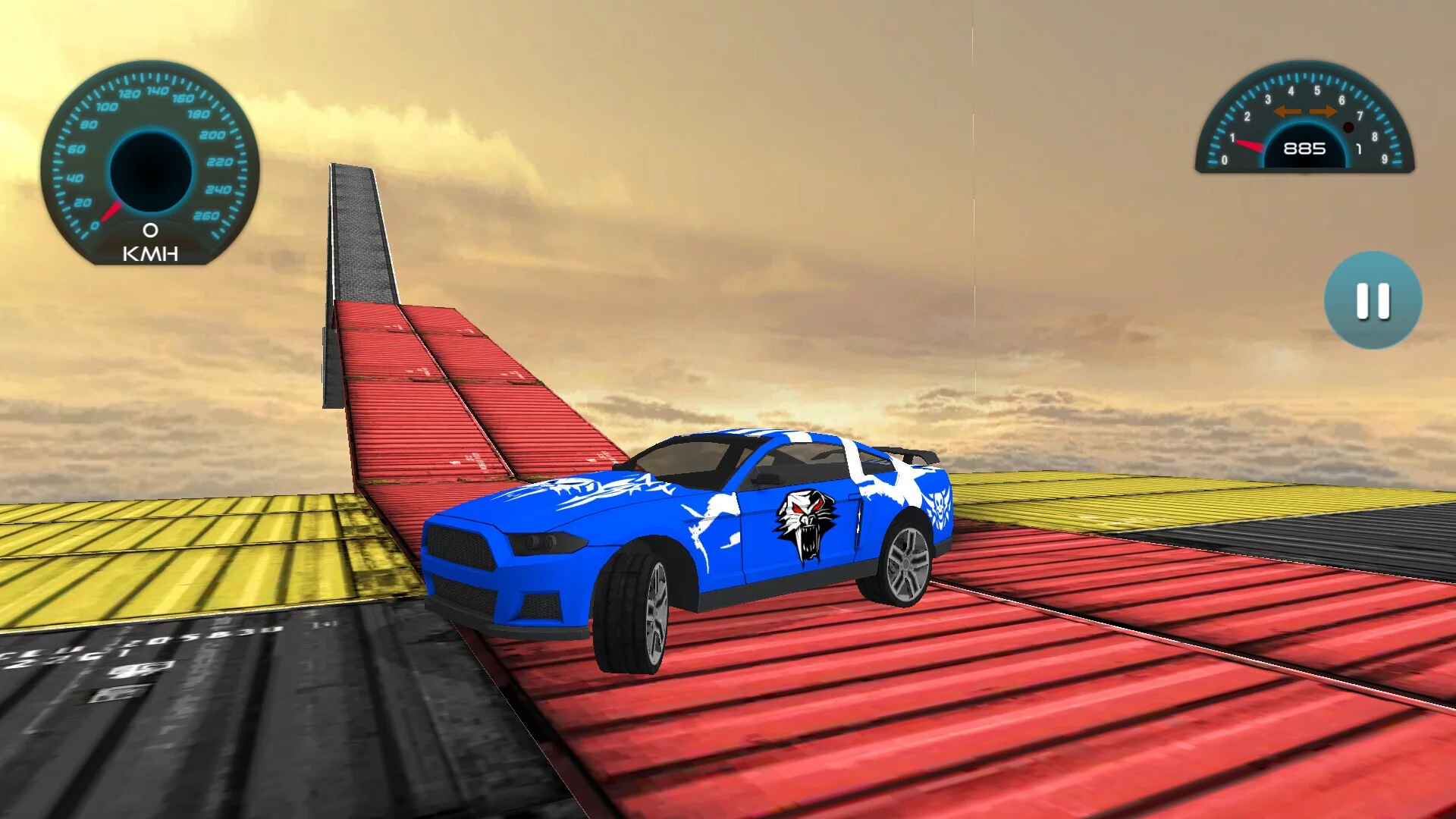 Изображение игры: Crazy Edition of Stunts