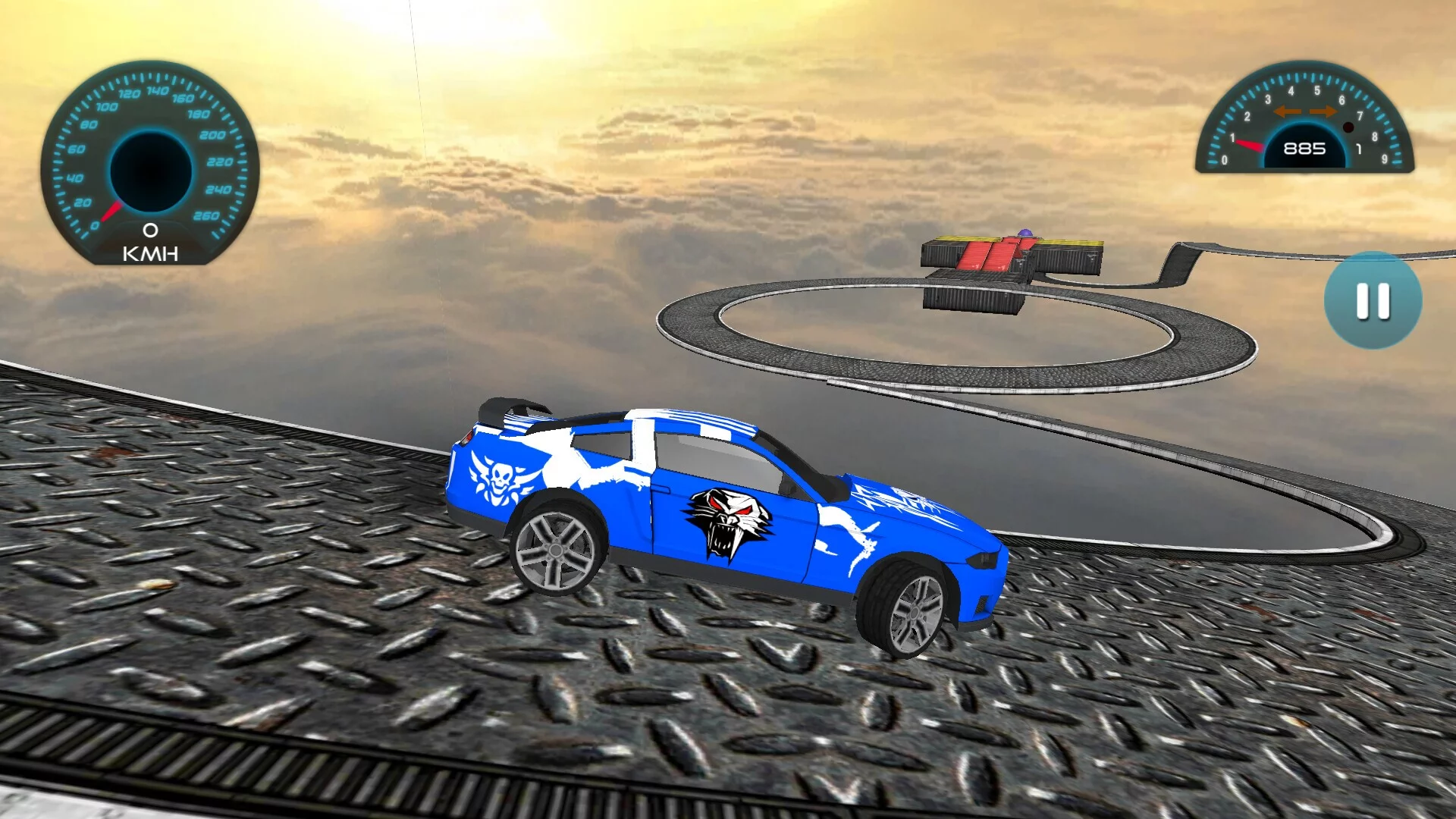 Изображение игры: Crazy Edition of Stunts