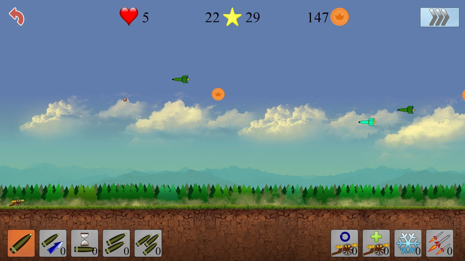 Изображение игры: Air defenders