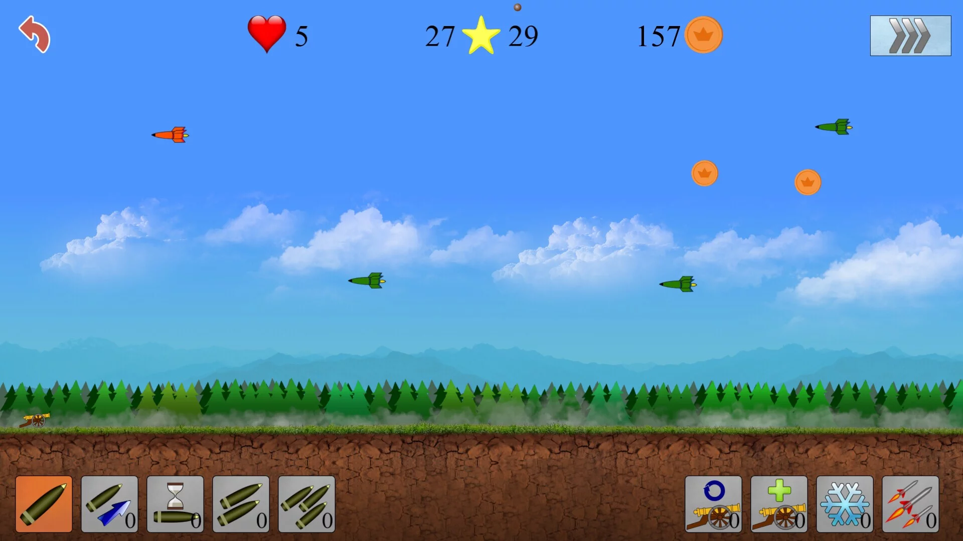 Изображение игры: Air defenders