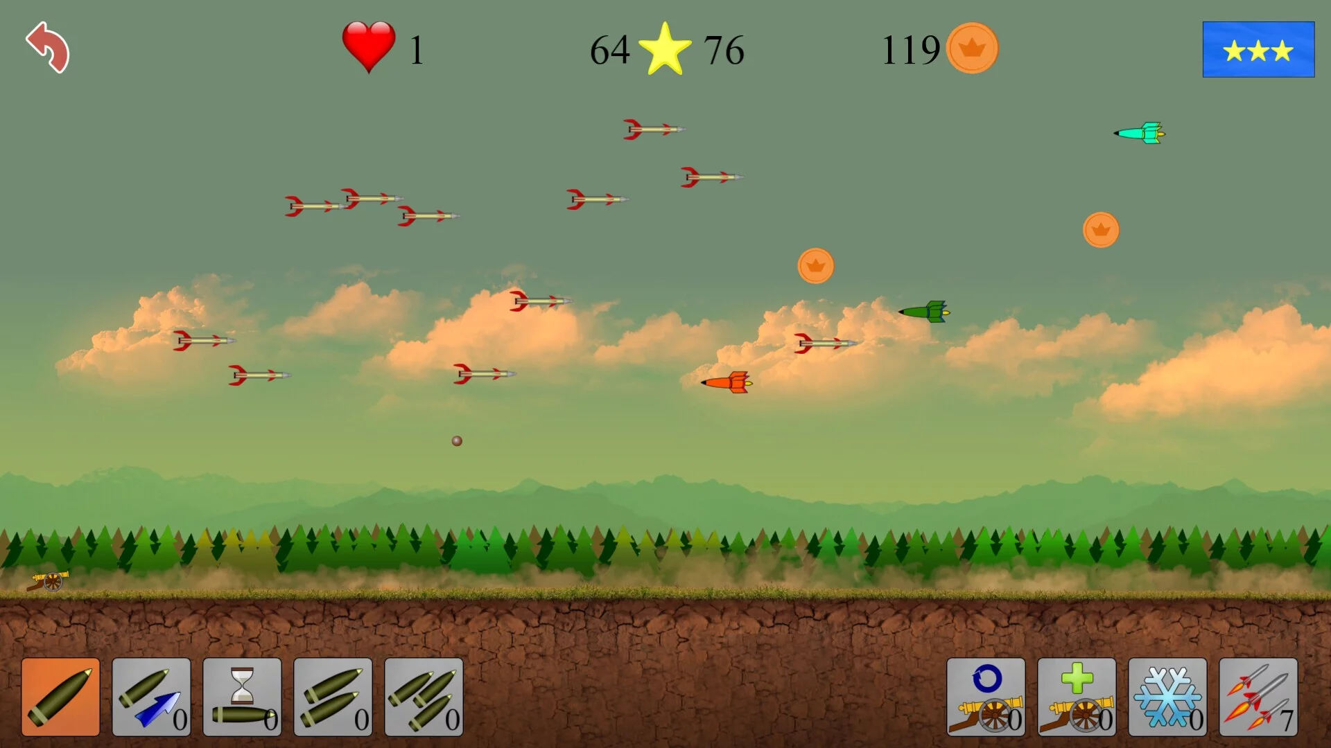 Изображение игры: Air defenders