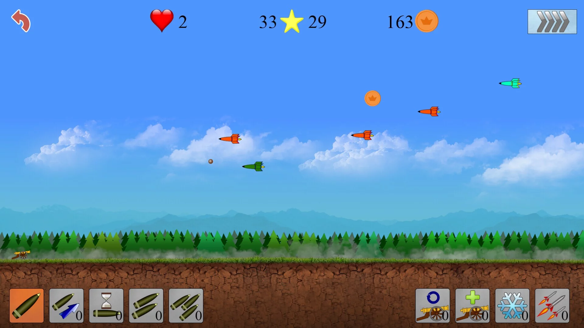 Изображение игры: Air defenders