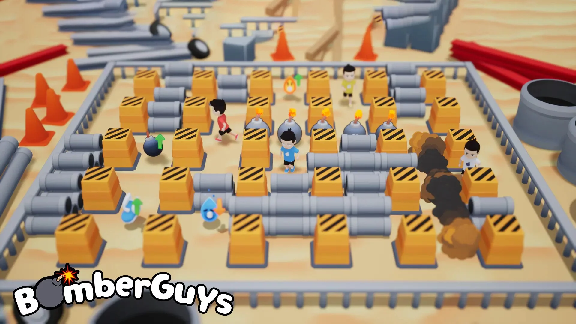 Изображение игры: BomberGuys