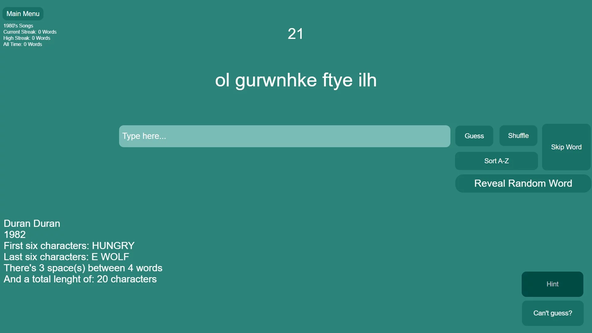 Изображение игры: Shuffled Words