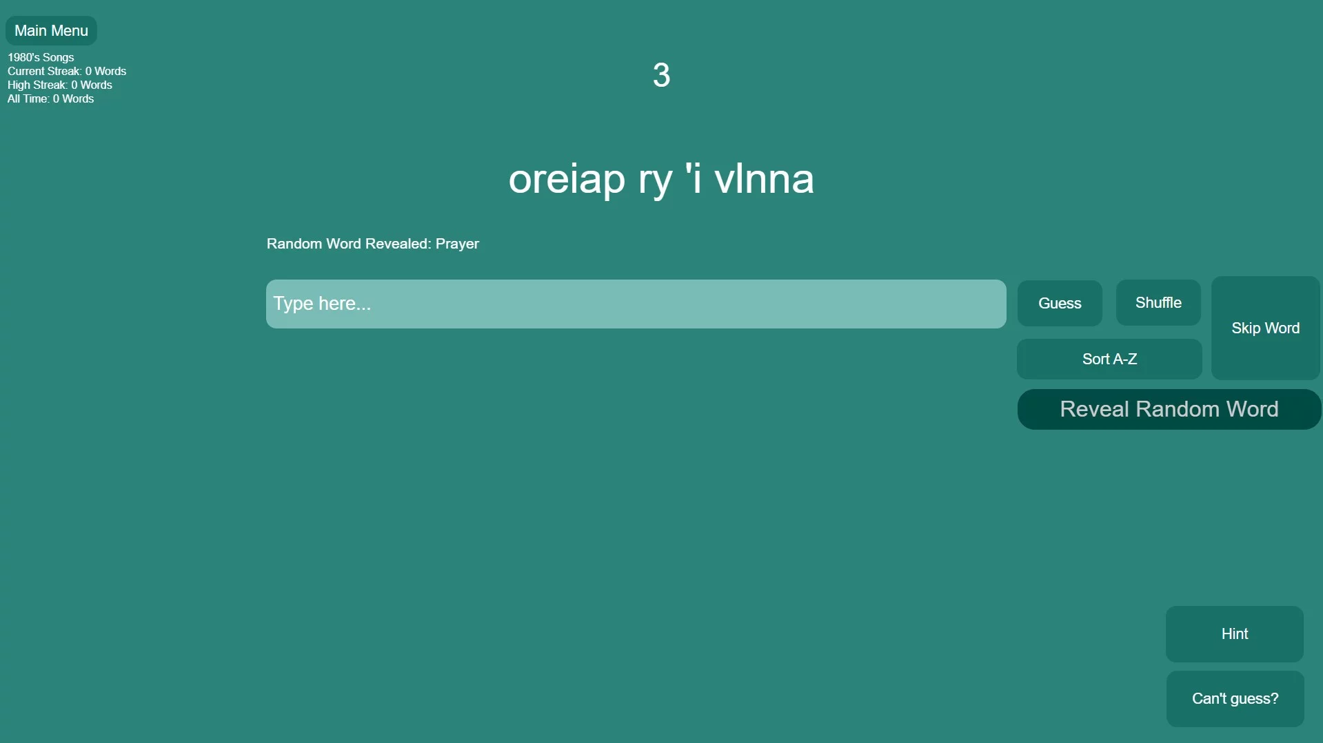 Изображение игры: Shuffled Words