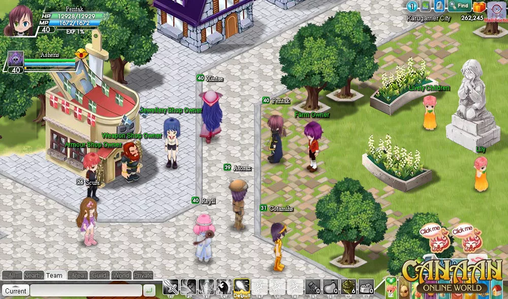 Изображение игры: Canaan Online