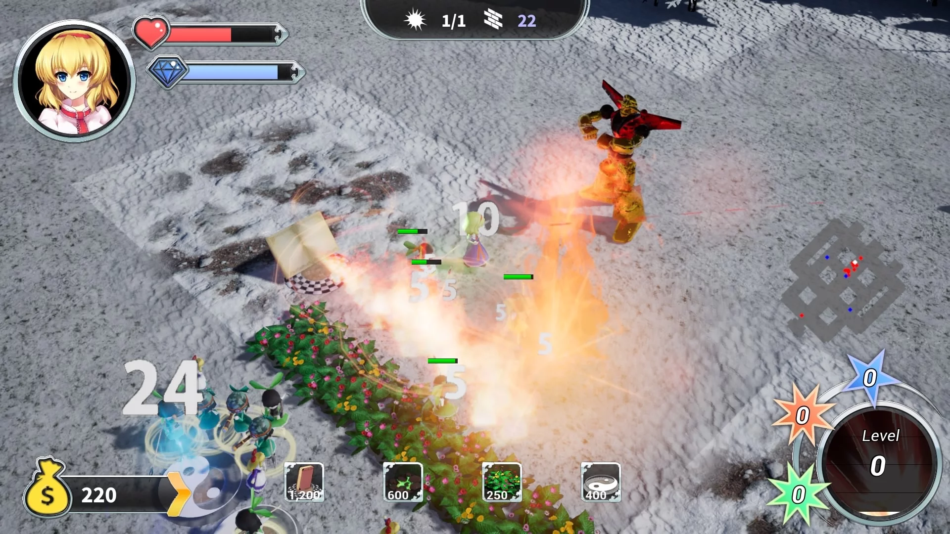Изображение игры: Gensokyo Defenders