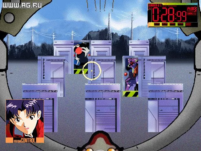 Изображение игры: Neon Genesis Evangelion (1996)