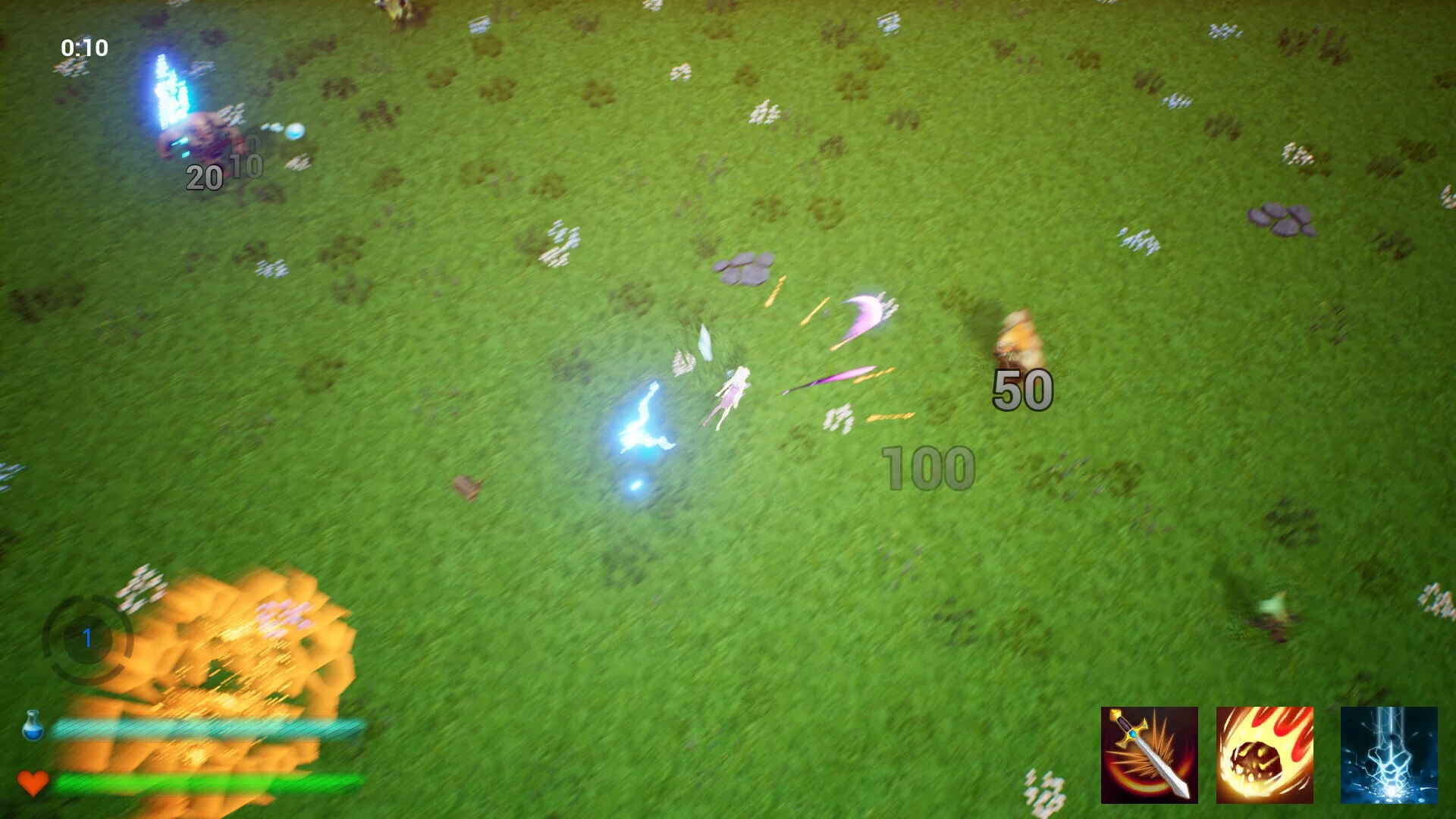Изображение игры: Magical Girl Survivors: Prologue