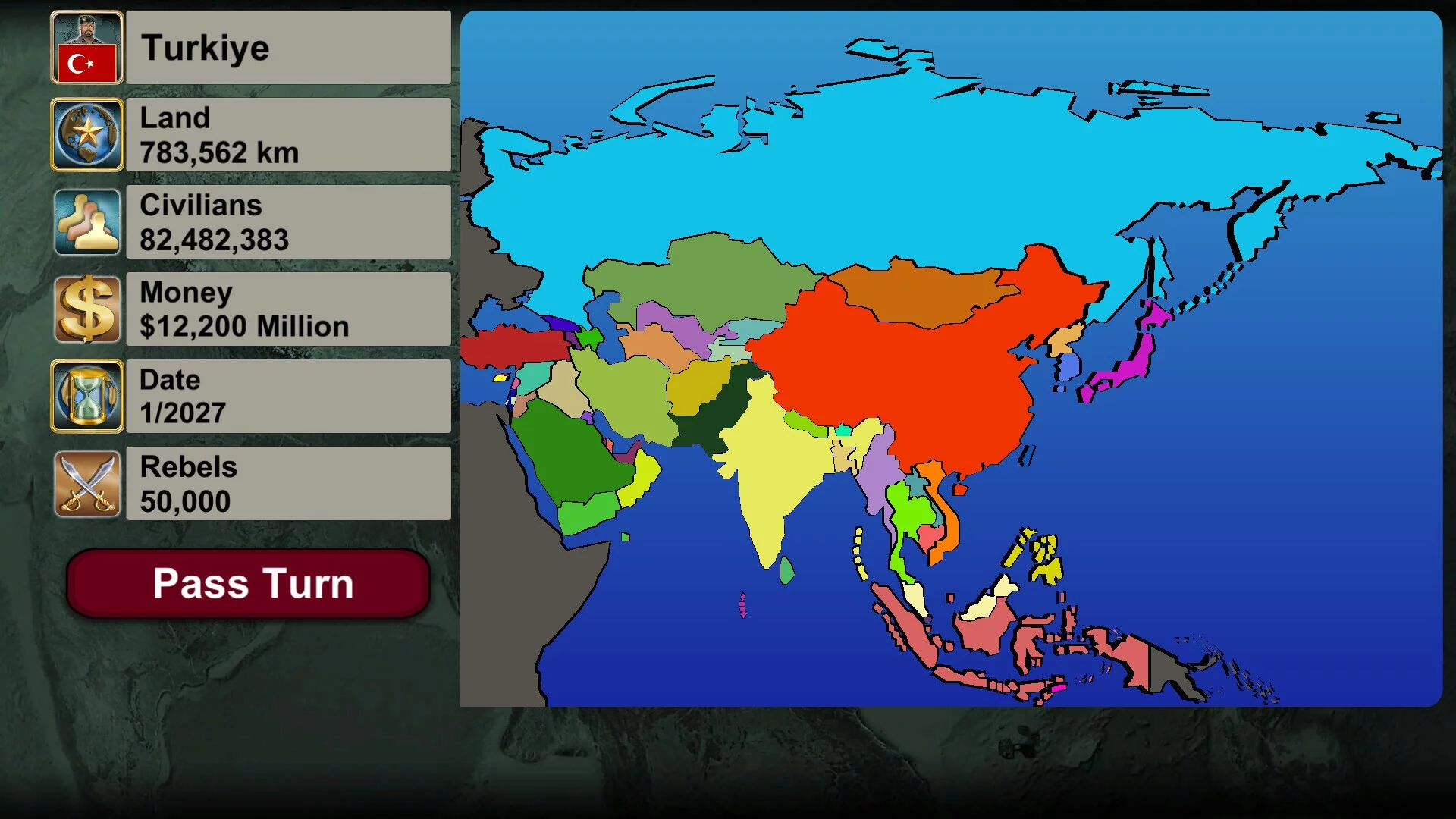 Изображение игры: Asia Empire 2027