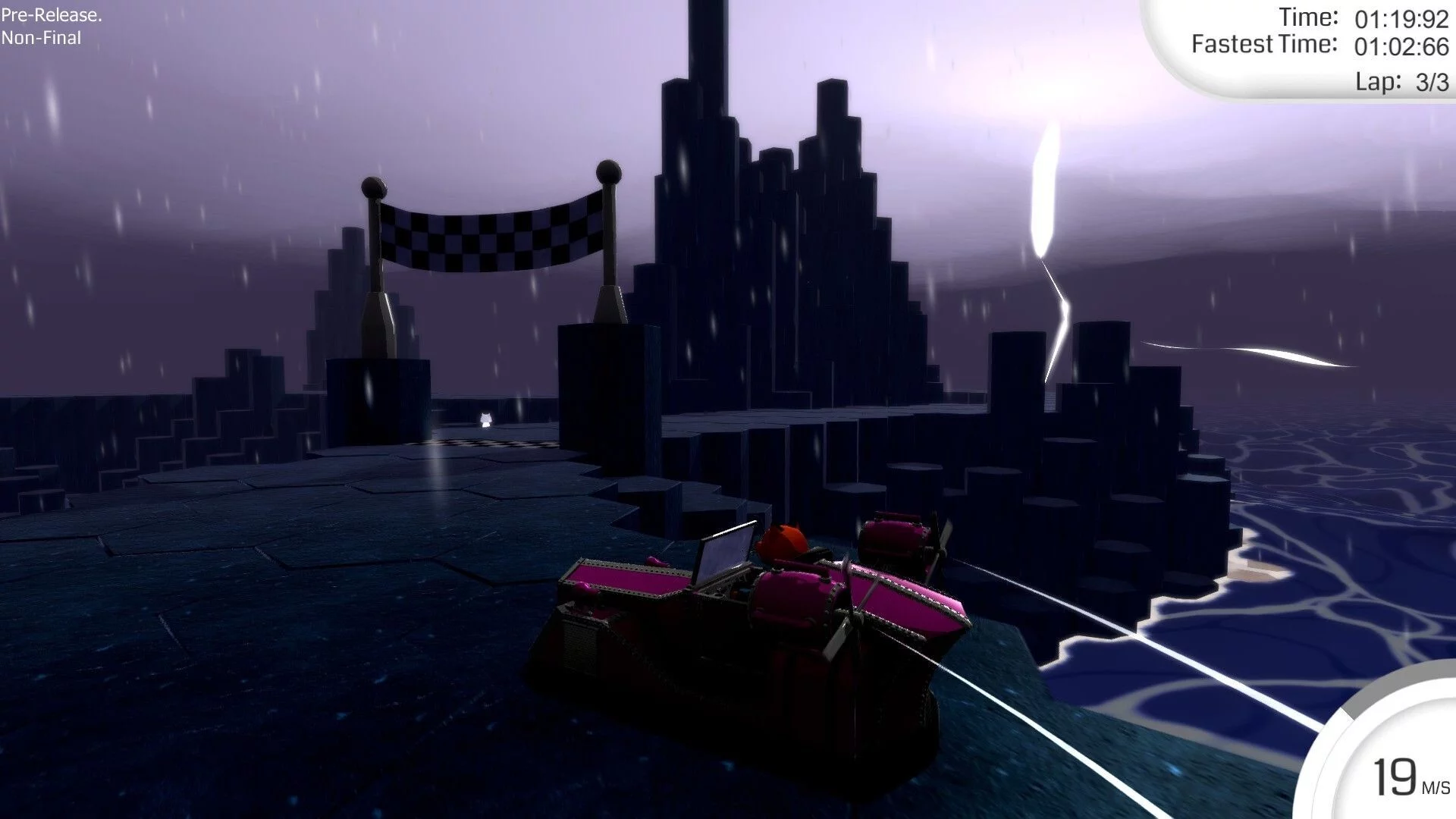 Изображение игры: Hovercraft Racing