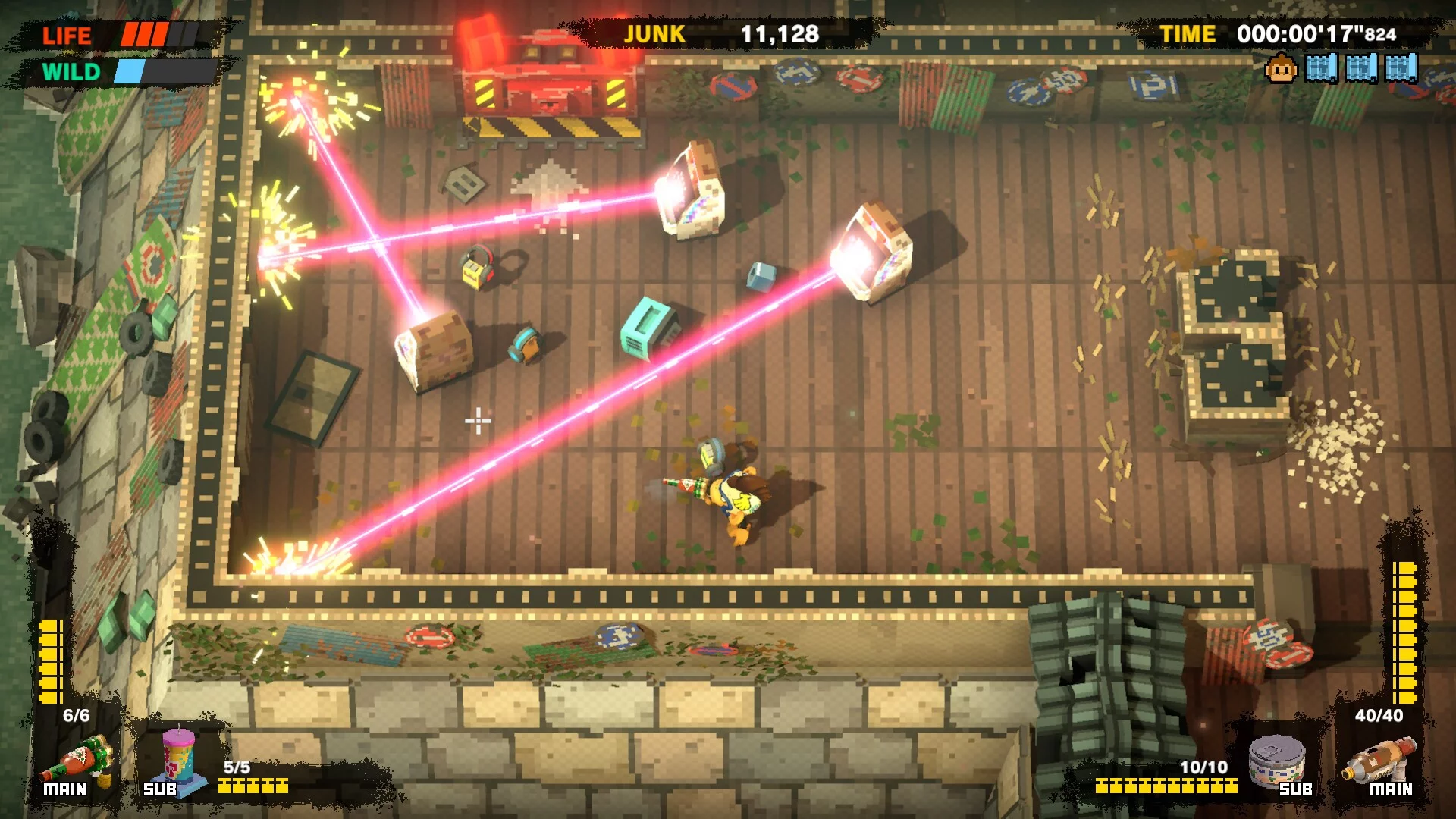 Изображение игры: MONKEY BARRELS