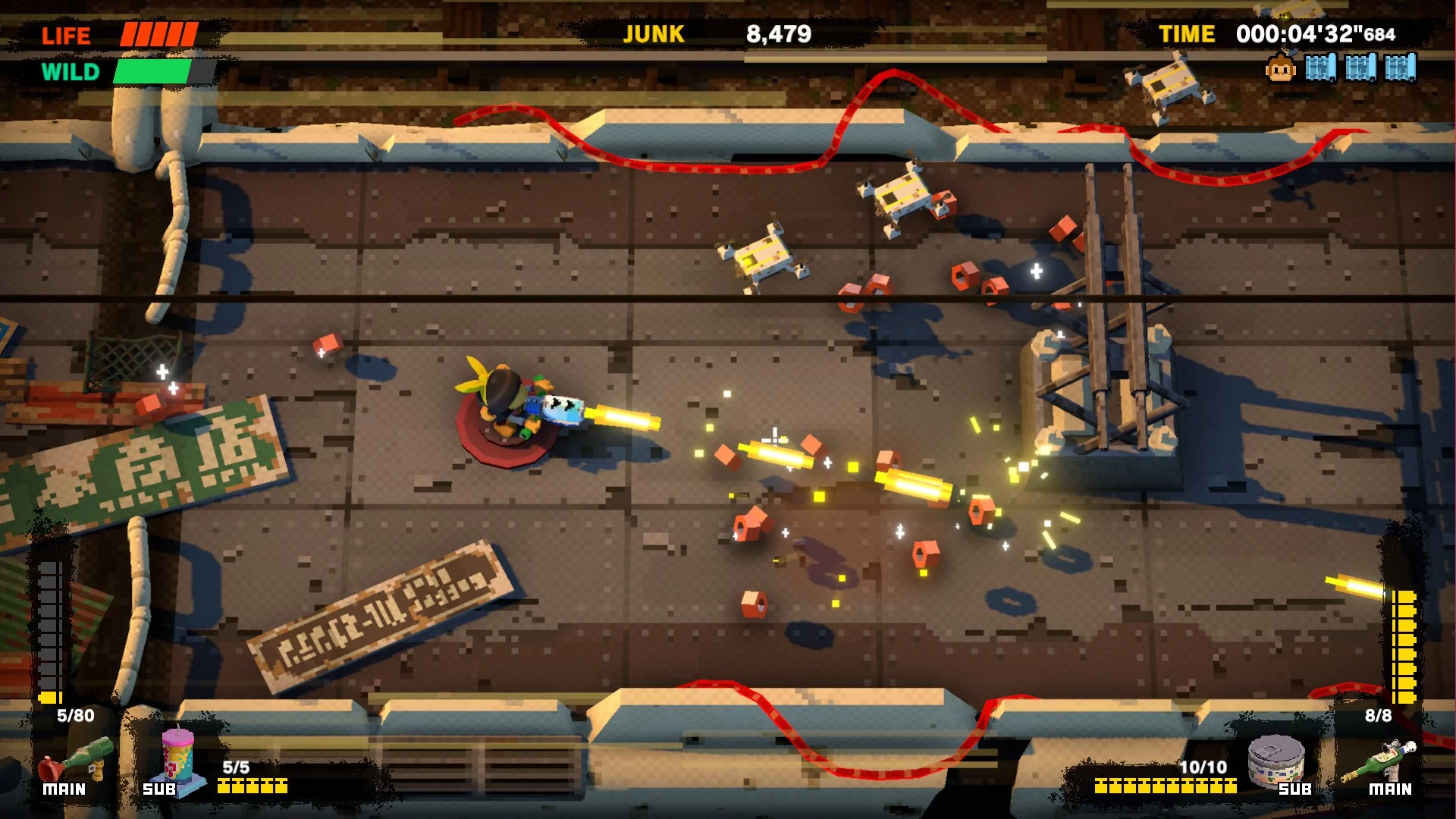 Изображение игры: MONKEY BARRELS