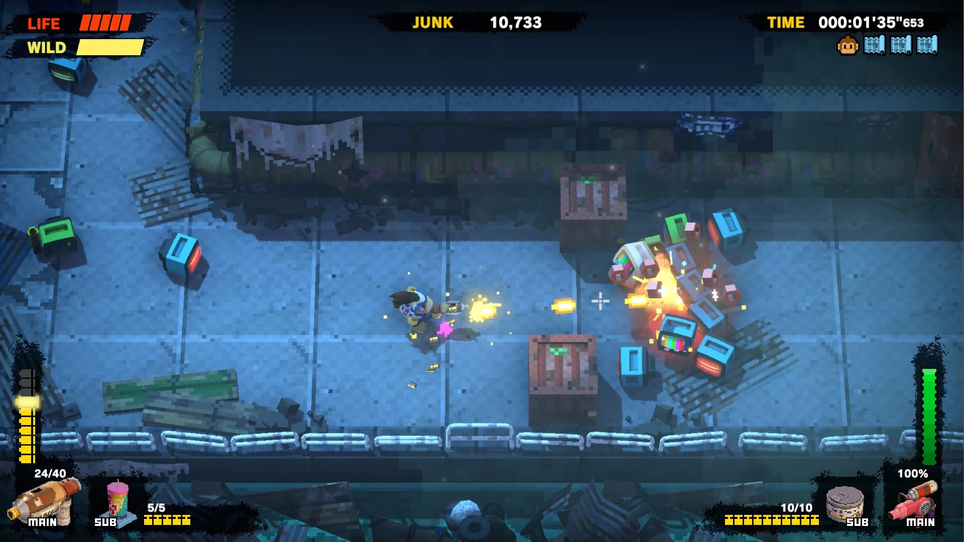 Изображение игры: MONKEY BARRELS
