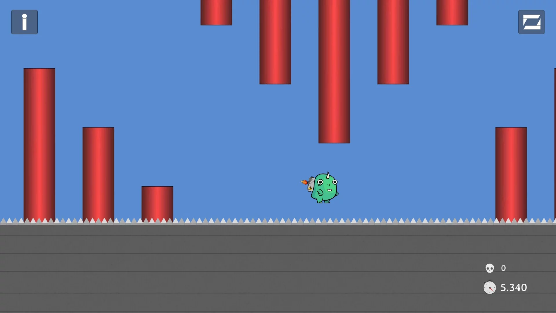 Изображение игры: reflex runner