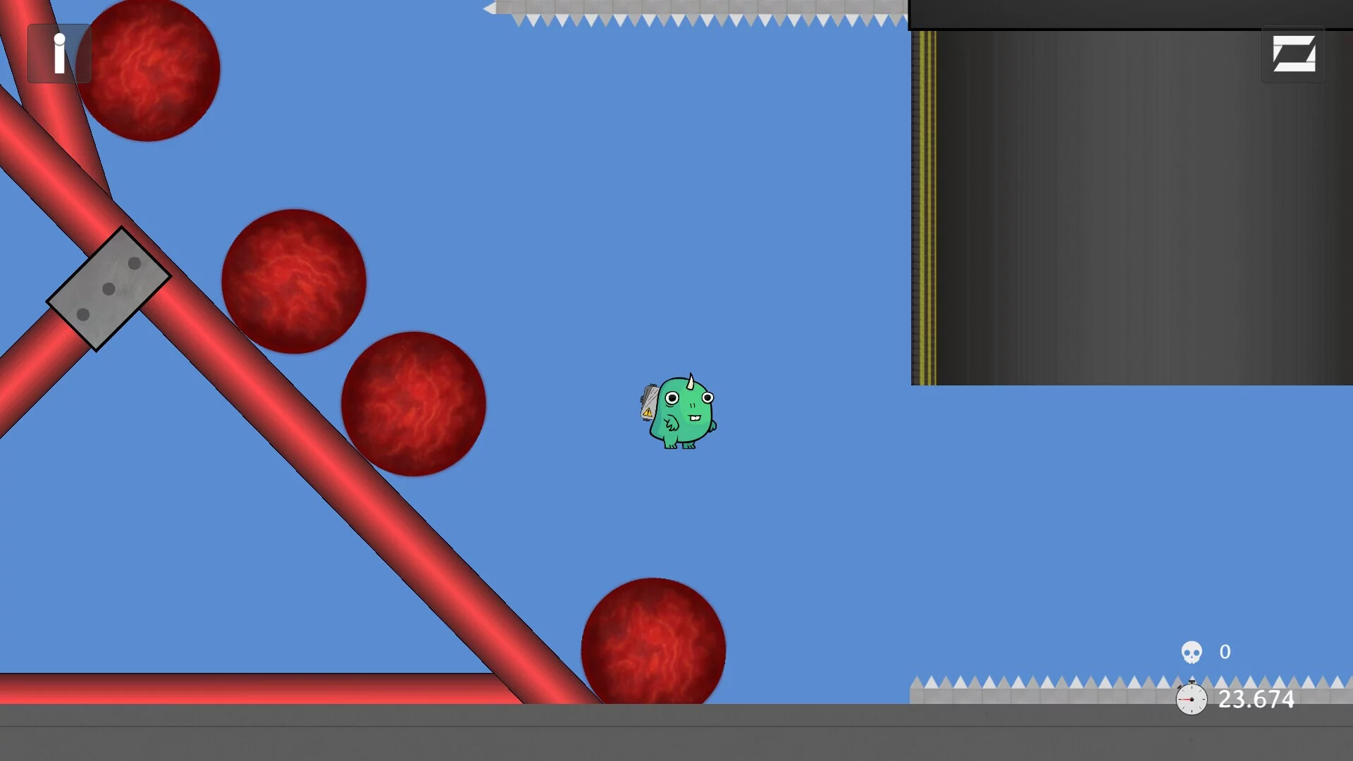 Изображение игры: reflex runner