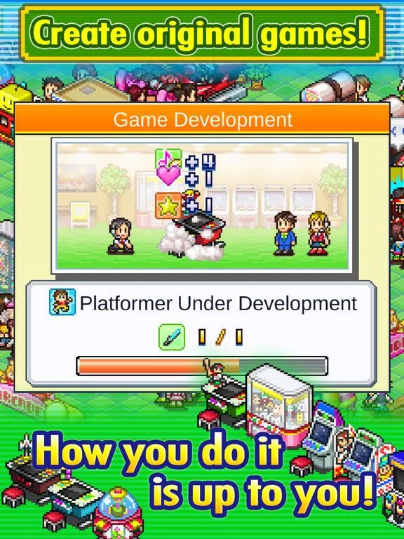 Изображение игры: Pocket Arcade Story