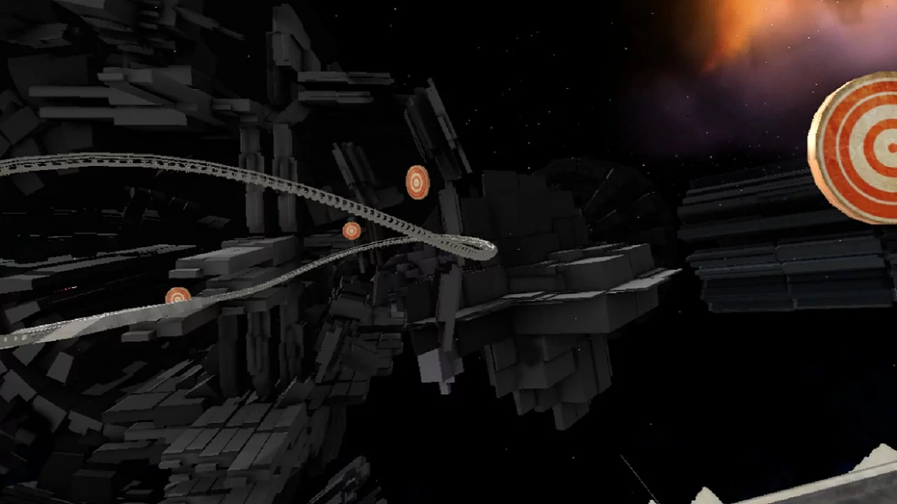 Изображение игры: VR Black Hole Travel Hypothesis