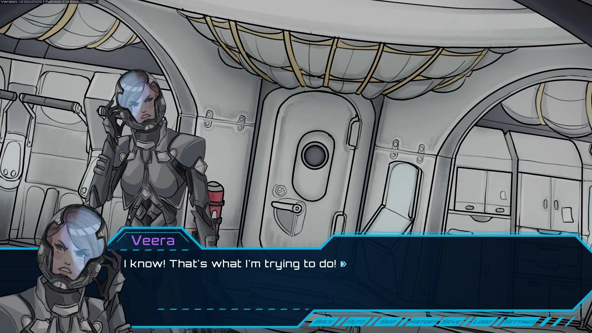 Изображение игры: Infinite Stars - The Visual Novel