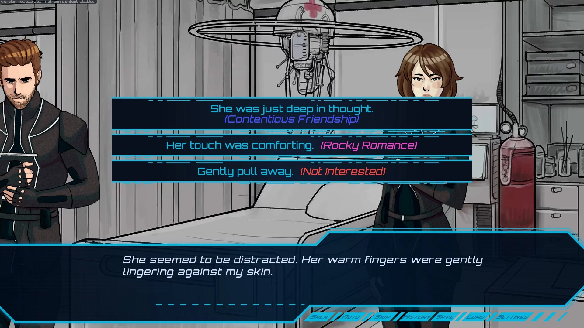 Изображение игры: Infinite Stars - The Visual Novel