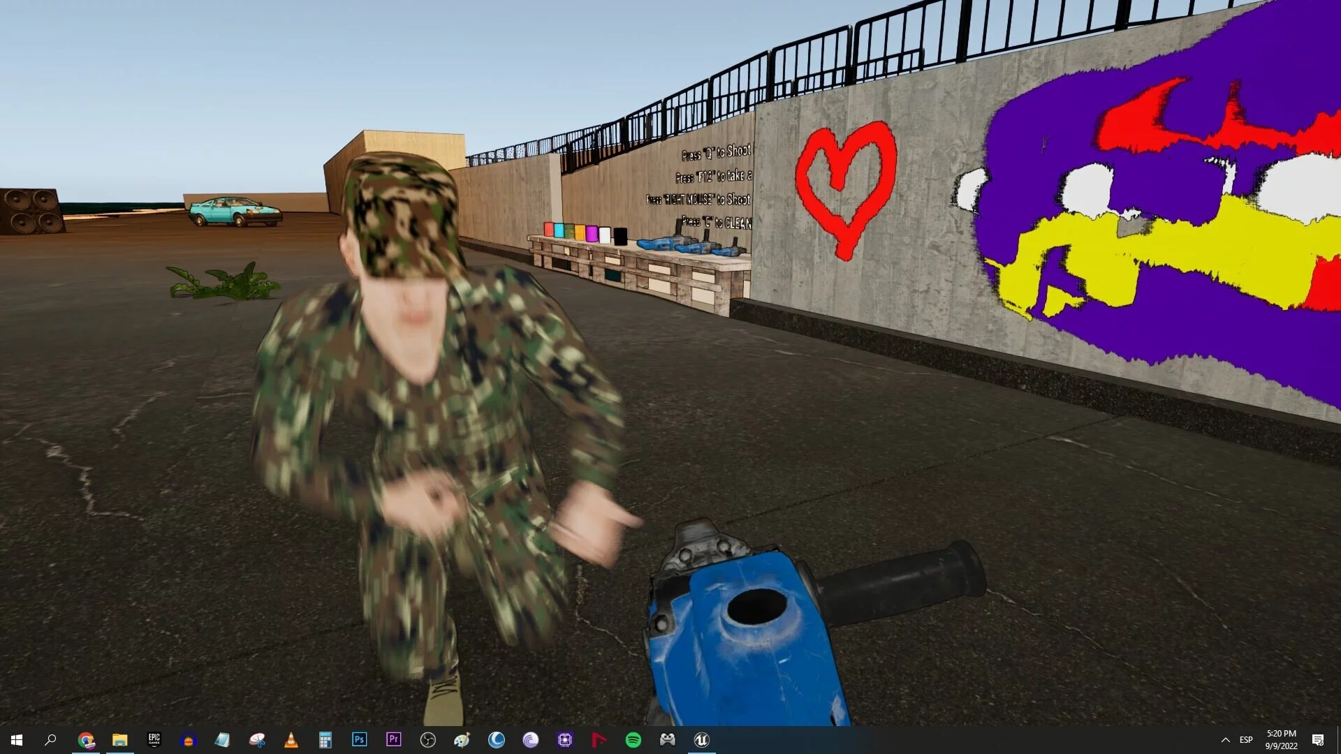 Изображение игры: Street Paint Playground