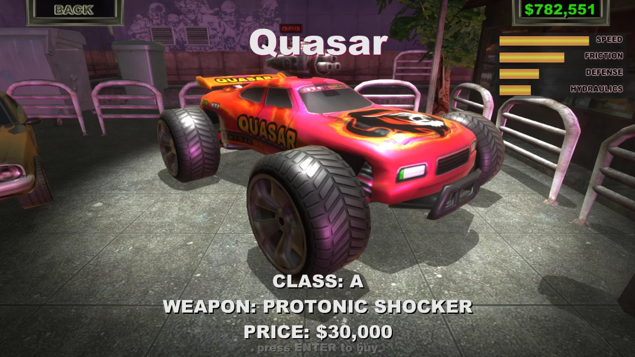 Изображение игры: Lethal Brutal Racing