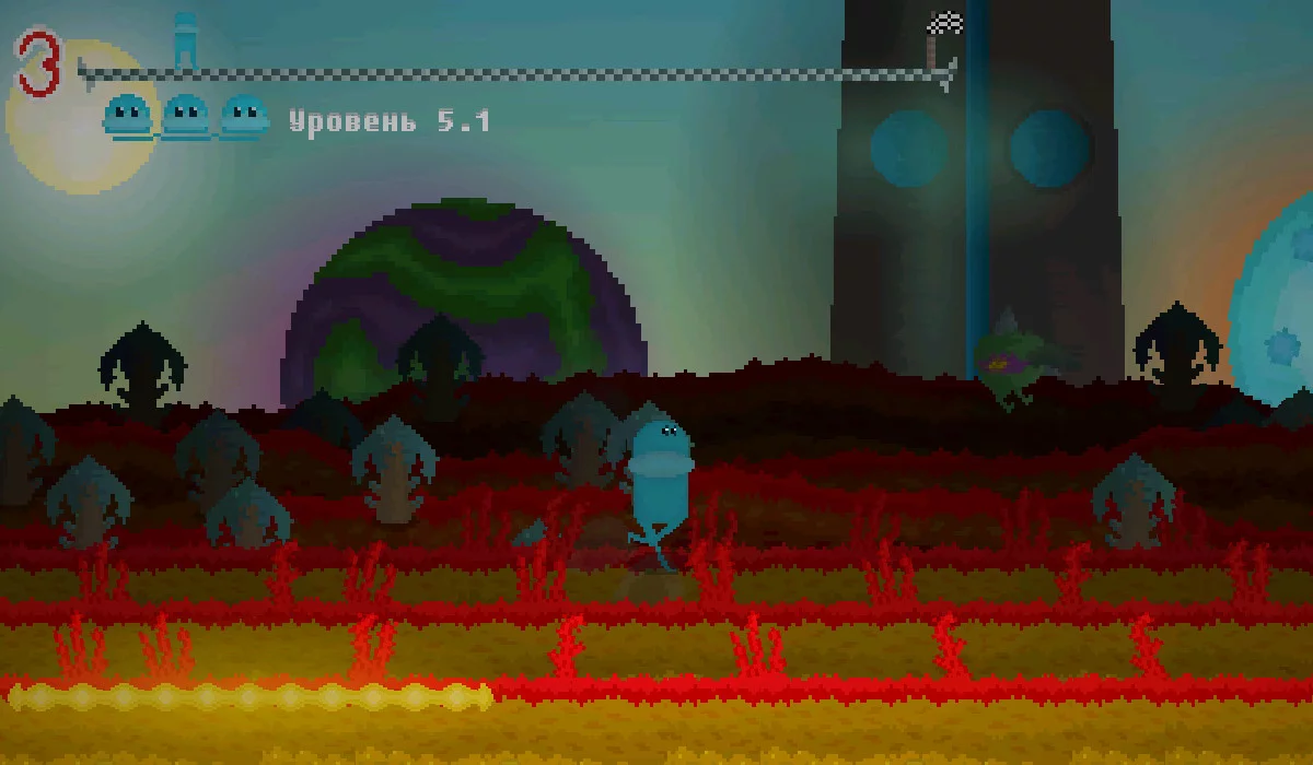 Изображение игры: Alien Run