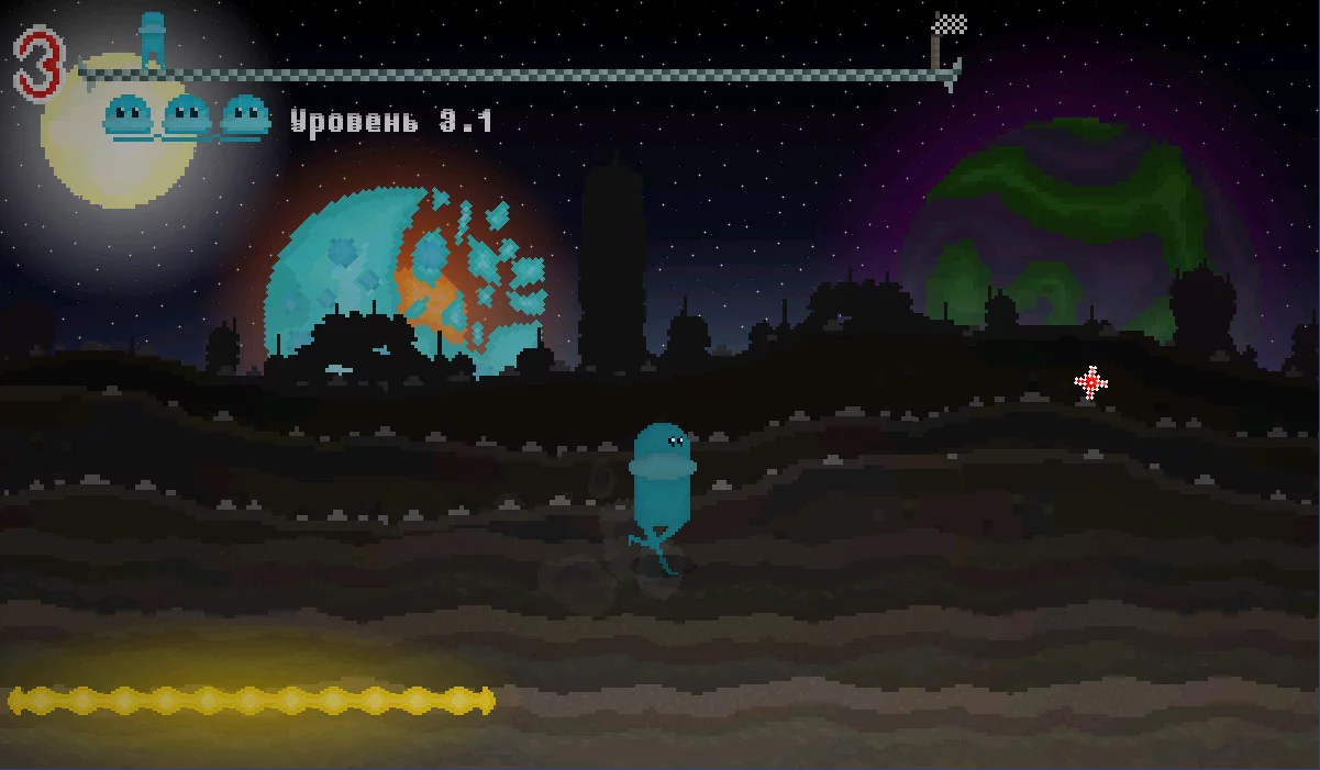 Изображение игры: Alien Run