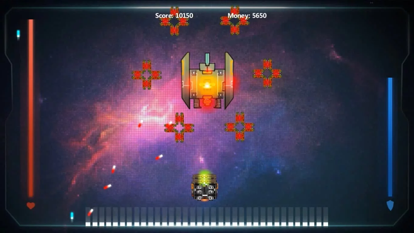 Изображение игры: Steel Invaders