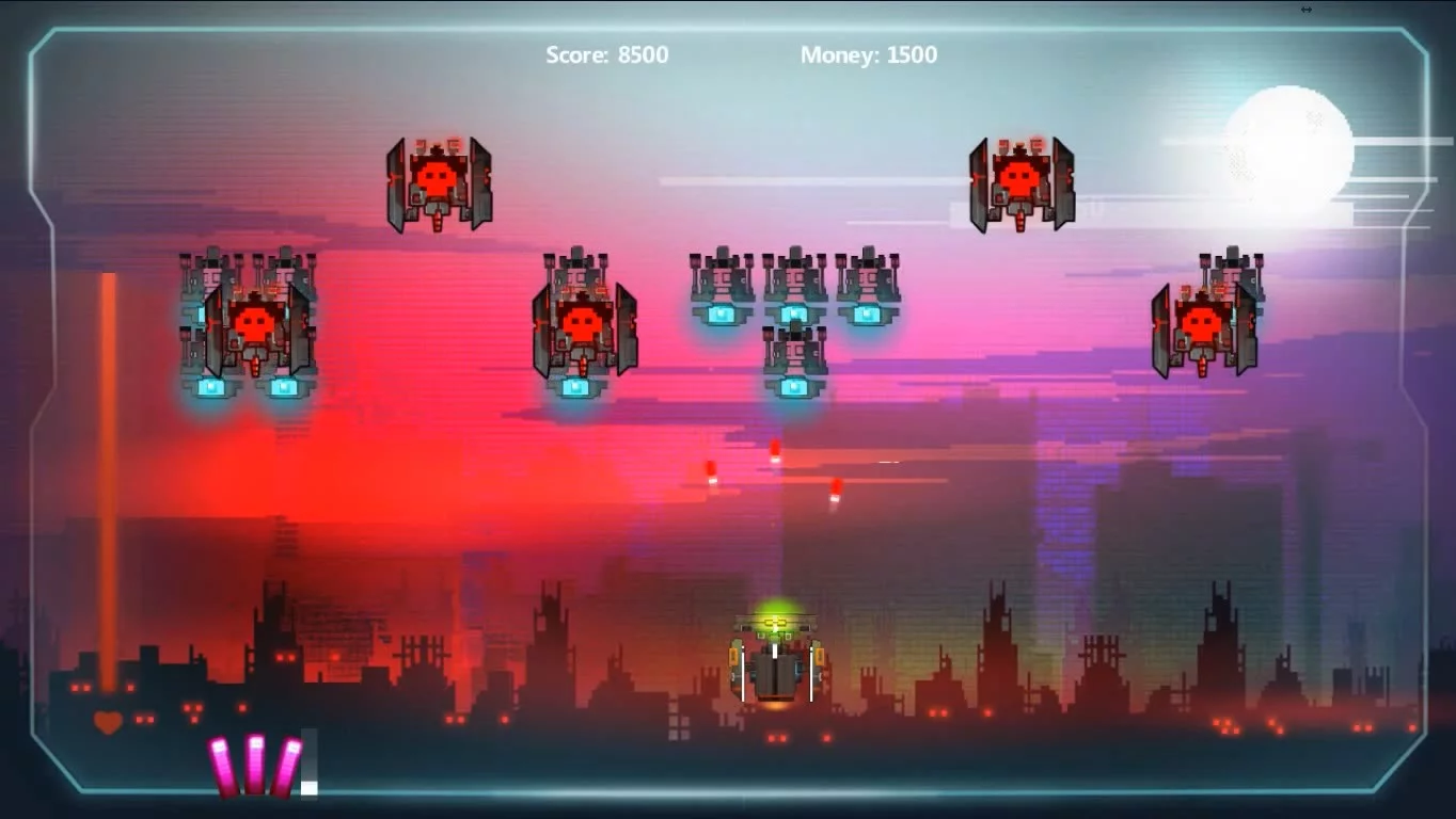 Изображение игры: Steel Invaders