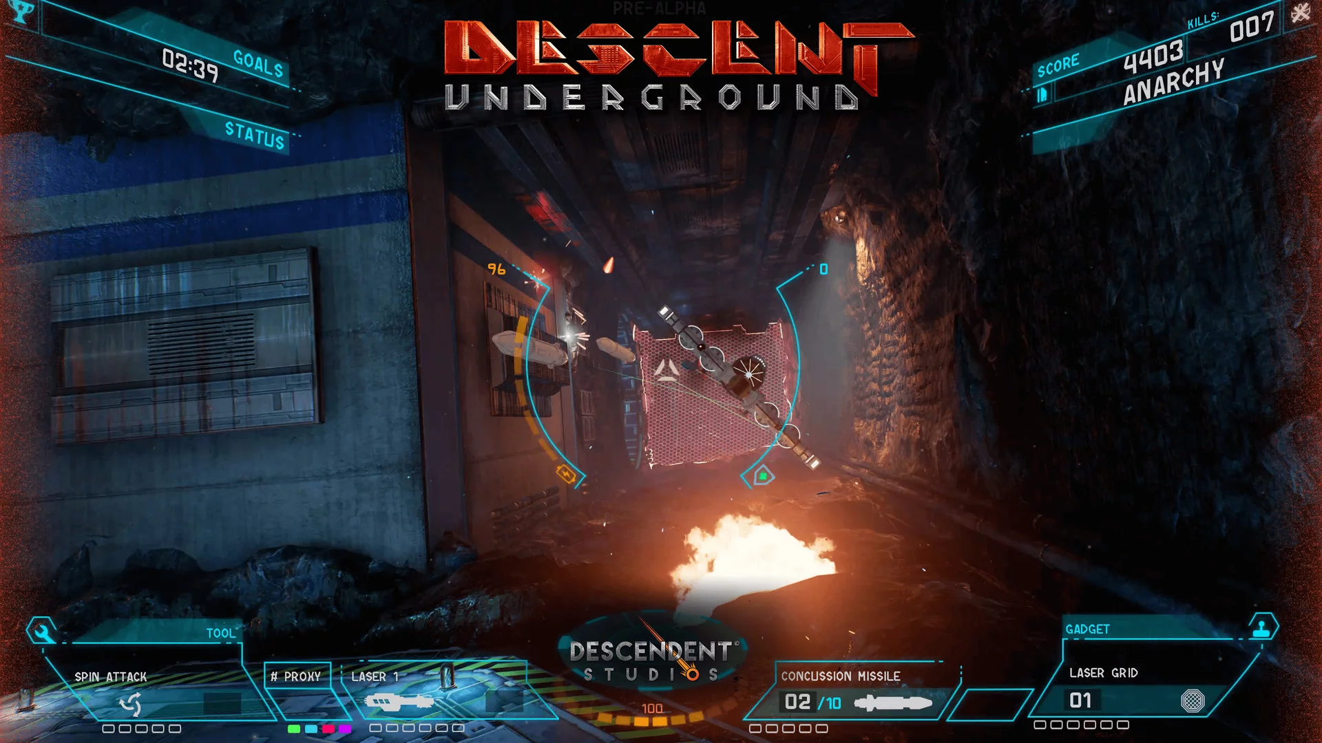 Изображение игры: Descent: Underground