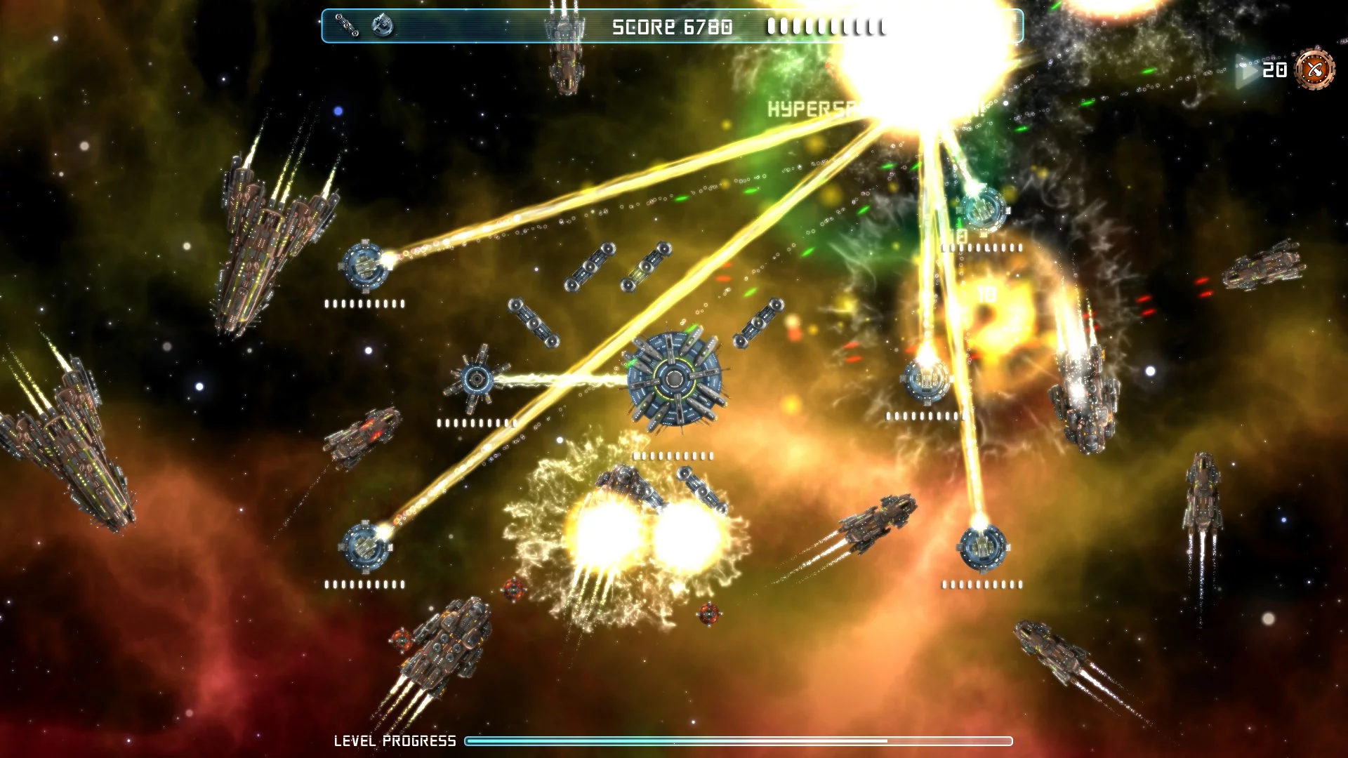 Изображение игры: StarFence: Heroic Edition