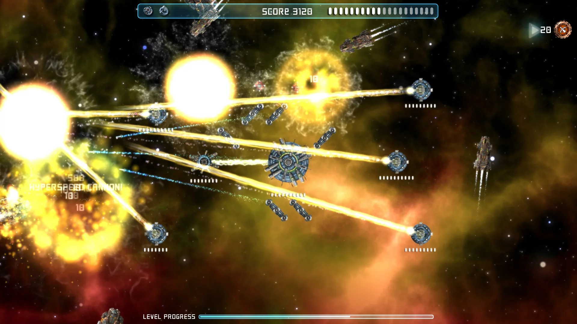 Изображение игры: StarFence: Heroic Edition