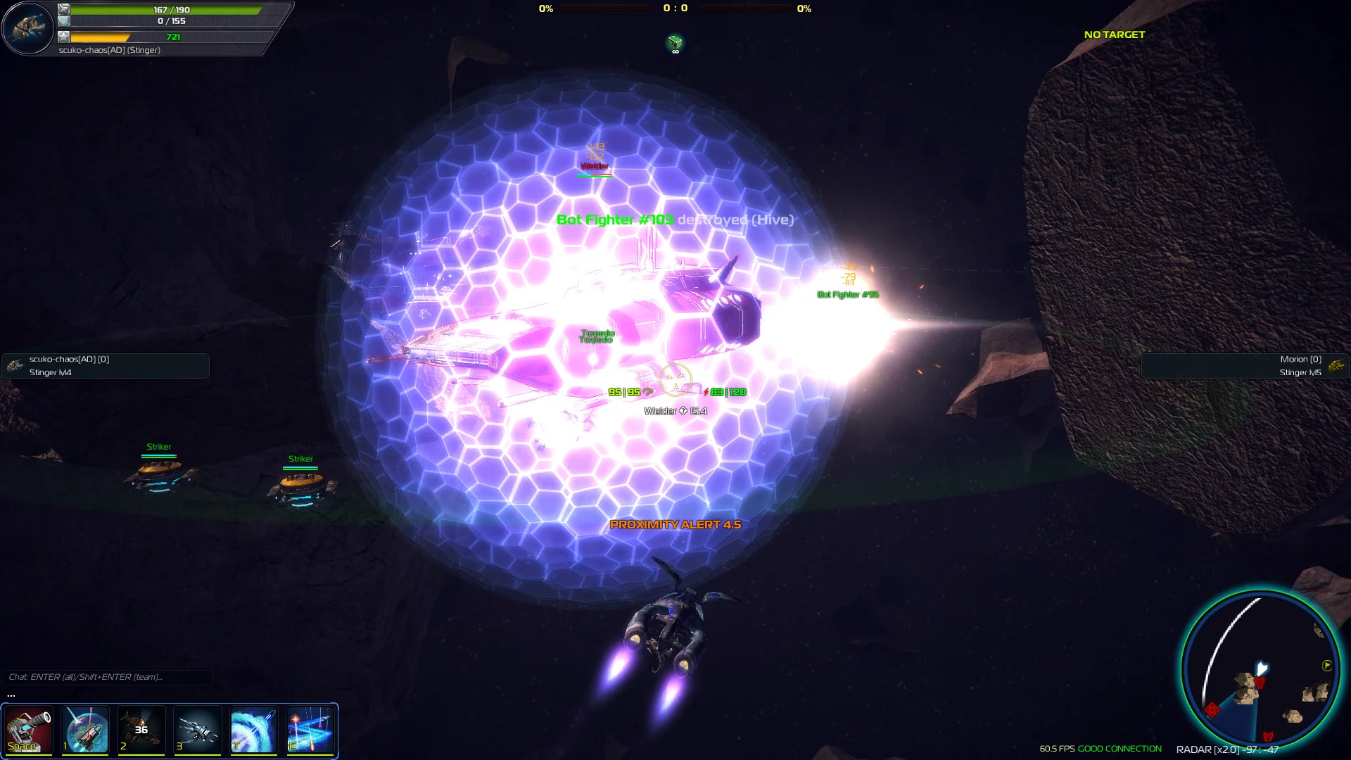 Изображение игры: Cannons Lasers Rockets