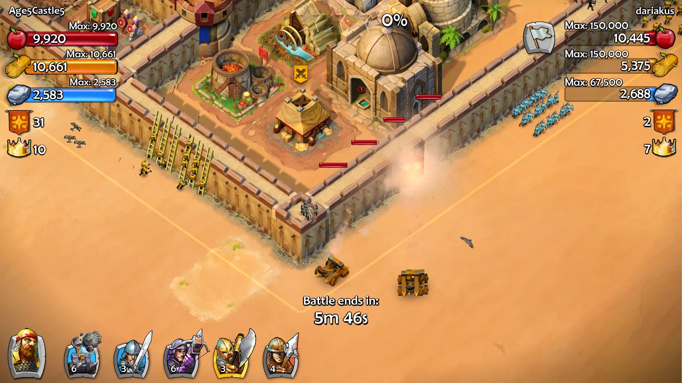 Изображение игры: Age of Empires: Castle Siege