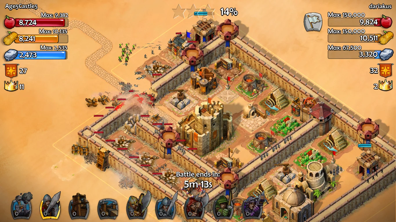 Изображение игры: Age of Empires: Castle Siege