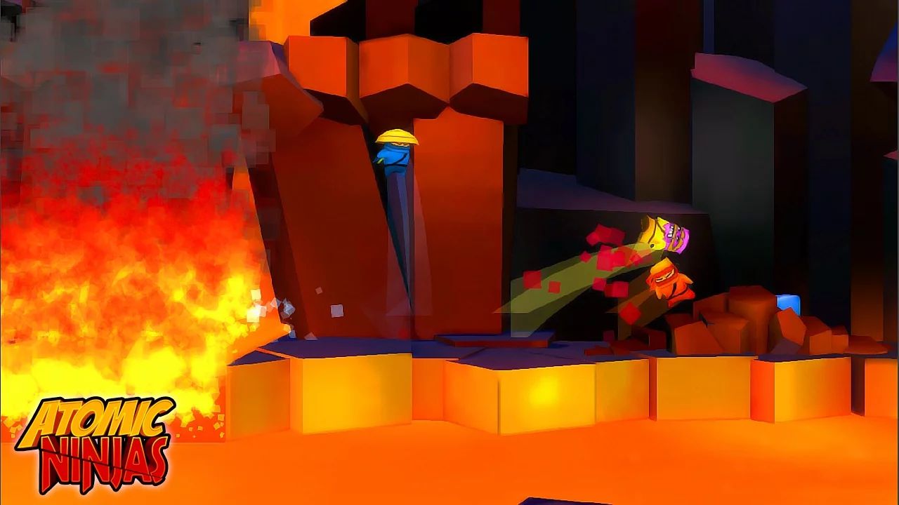 Изображение игры: Atomic Ninjas