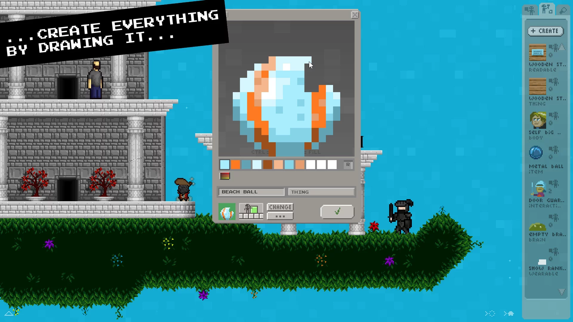 Изображение игры: Manyland