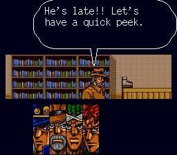 Изображение игры: JoJo's Bizarre Adventure (SNES)