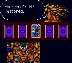 Изображение игры: JoJo's Bizarre Adventure (SNES)