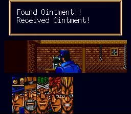 Изображение игры: JoJo's Bizarre Adventure (SNES)