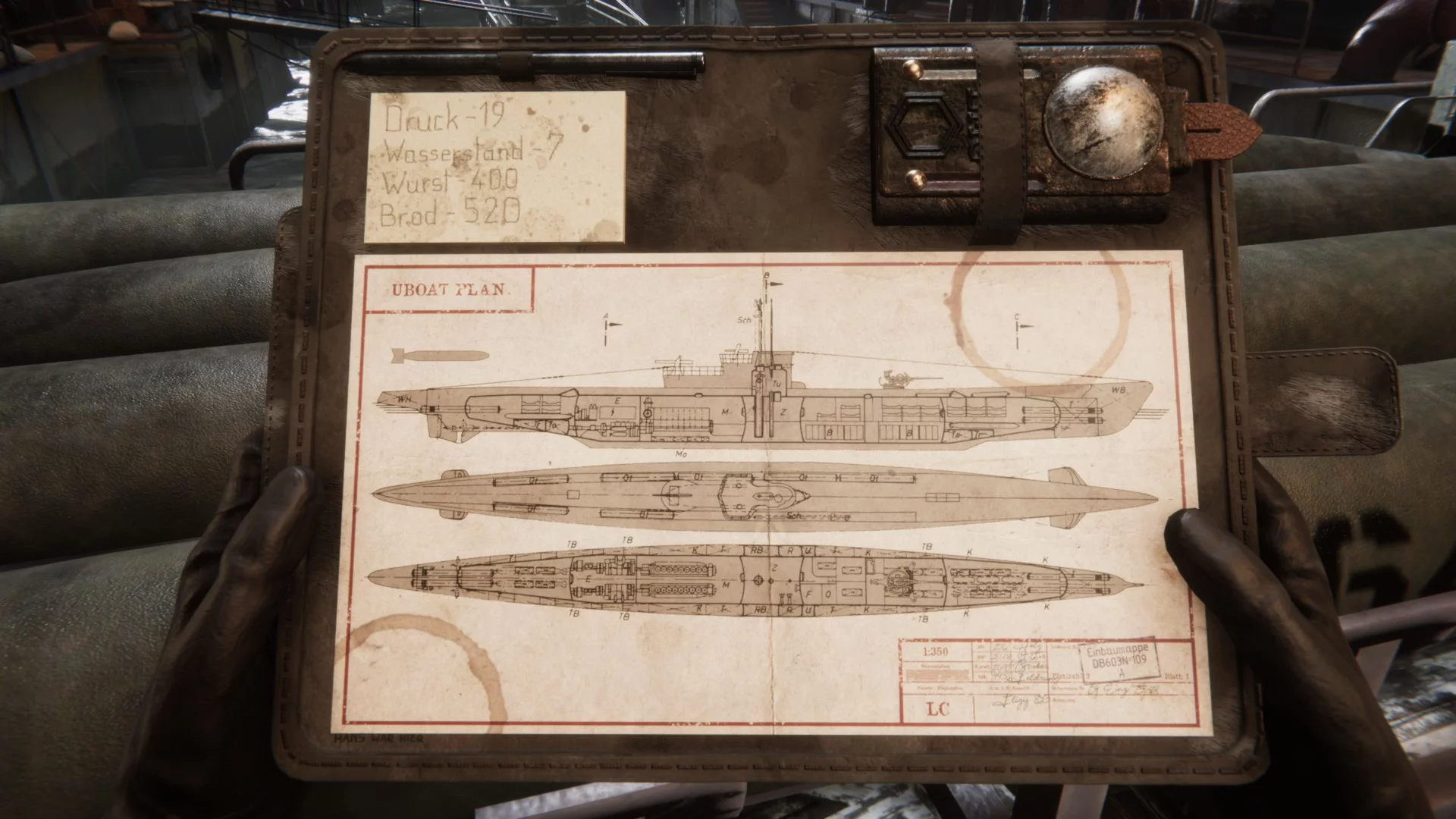 Изображение игры: Uboat Mechanic Simulator