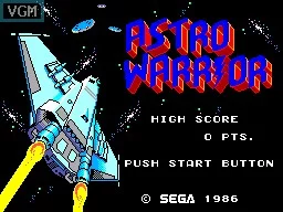 Изображение игры: Astro Warrior