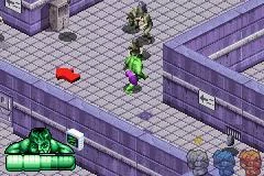 Изображение игры: The Incredible Hulk (GBA)