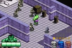 Изображение игры: The Incredible Hulk (GBA)