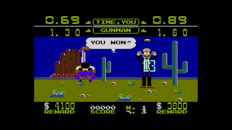 Изображение игры: Wild Gunman (Wii U)