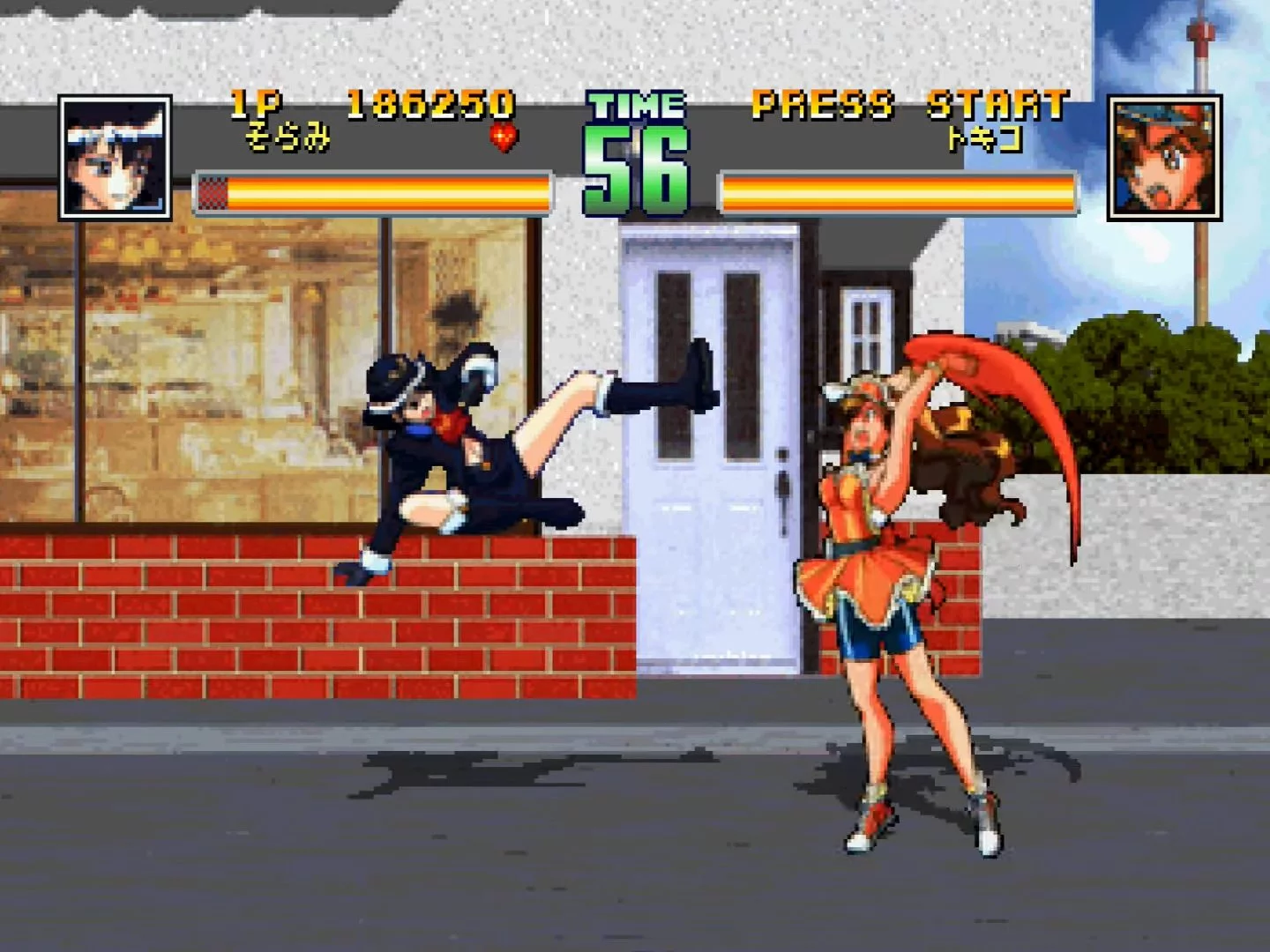 Изображение игры: Seifuku Densetsu: Pretty Fighter X