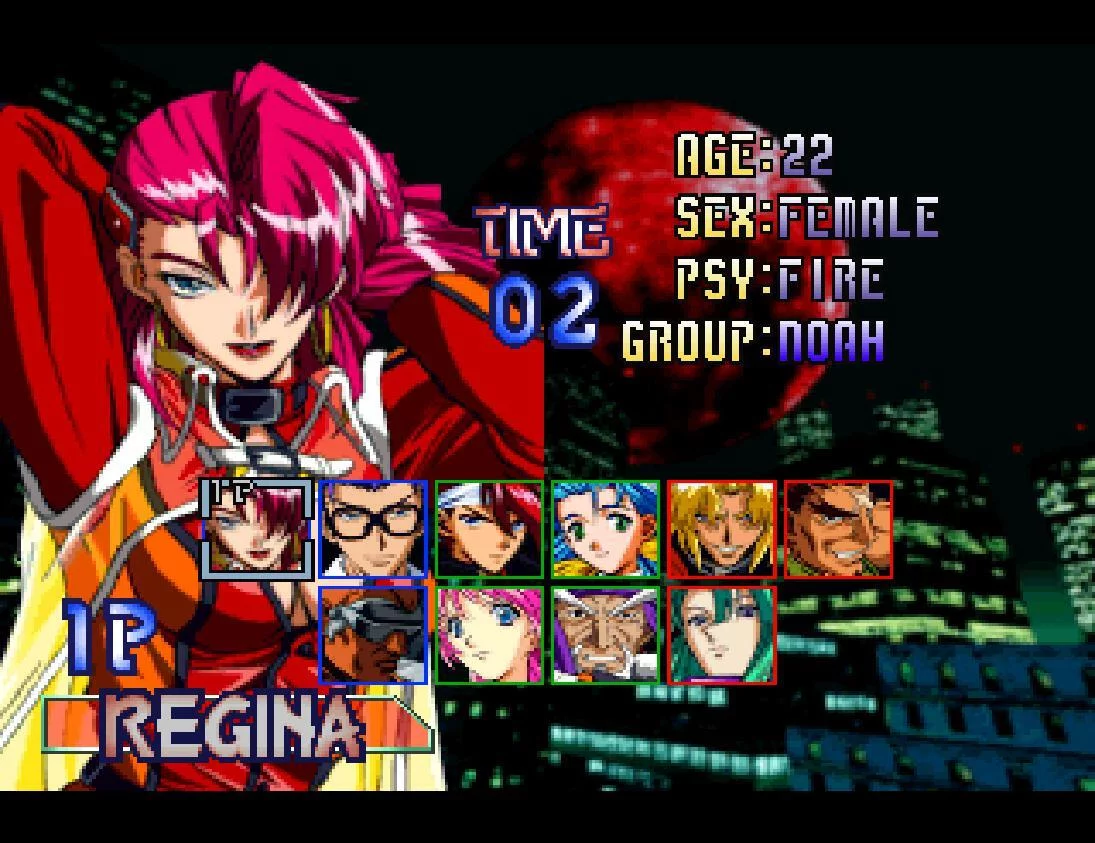 Изображение игры: Psychic Force Complete
